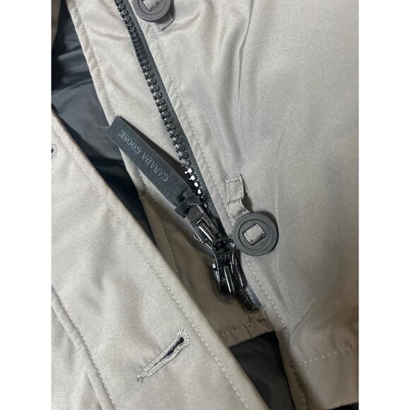 CANADA GOOSE Rossclair Park Black Label Jacket Coastal Grey Size Medium NWT - Picture 8 of 10
